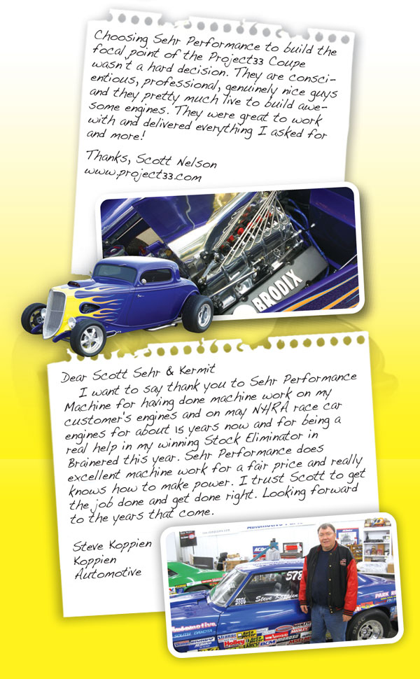 Sehr Performance Machine