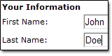 Your Contact Information