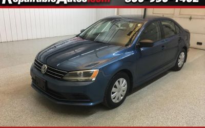 2016 Volkswagen Jetta 1.4T S W/Technology Repairable Hail Damage