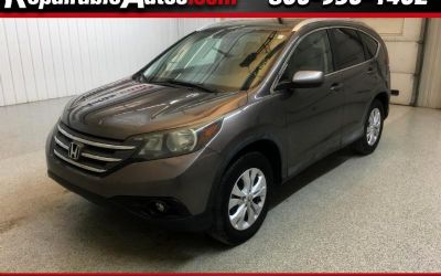2014 Honda CR-V EX-L 4WD Repairable Hail Damage