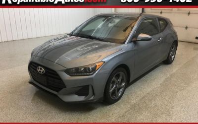 2019 Hyundai Veloster 2.0 Repairable Hail Damage