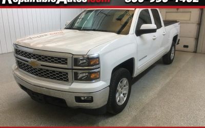 2015 Chevrolet Silverado 1500 LT Double Cab 4WD Repairable Rear Damage