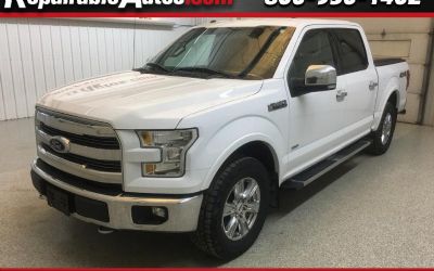 2016 Ford F-150 Lariat Supercrew 4WD Repairable Rear Damage