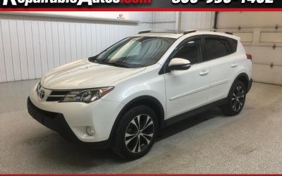 2015 Toyota RAV4 Limited AWD Repairable Hail Damage