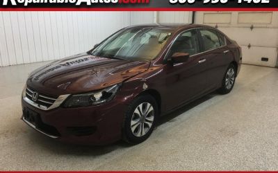 2015 Honda Accord LX Sedan Repairable Front Damage