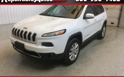 2015 Jeep Cherokee Limited 4WD Repairable Hail Damage