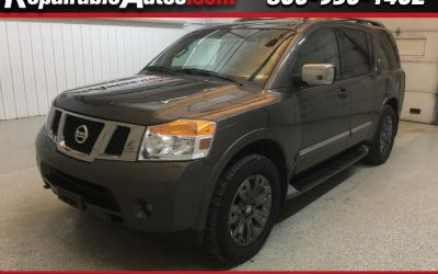2015 Nissan Armada Platinum Reserve Repairable Hail Damage