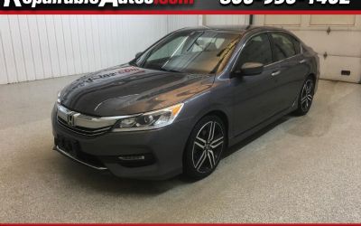 2017 Honda Accord Sport Special Edition Repairable Hail Damage