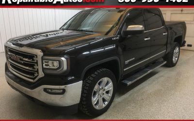2018 GMC Sierra 1500 SLT Crew Cab 4WD Repairable Rear Damage