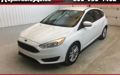 2018 Ford Focus SE Hatch Repairable Hail Damage