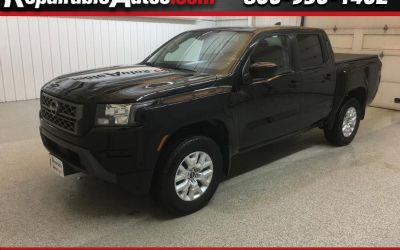 2022 Nissan Frontier SV Crew Cab 4WD Repairable Rear Damage