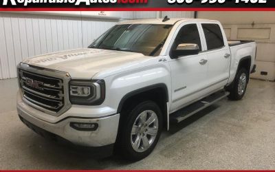 2016 GMC Sierra 1500 SLT Crew Cab 4WD Repairable Hail Damage