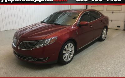 2013 Lincoln MKS Ecoboost AWD Repairable Hail Damage