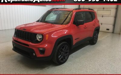 2021 Jeep Renegade Latitude 4WD Repairable Hail Damage