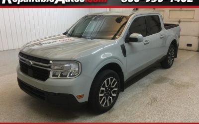 2022 Ford Maverick Lariat AWD Repairable Rear Damage