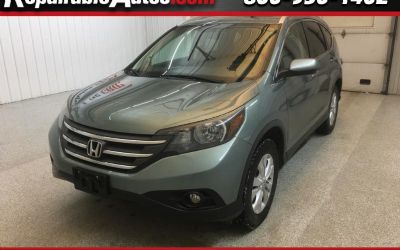 2012 Honda CR-V EX-L AWD Repairable Hail Damage
