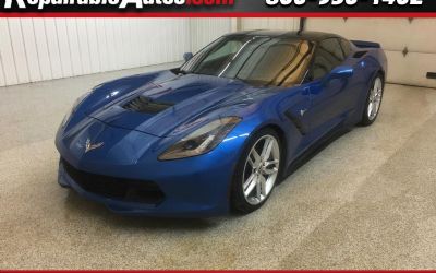 2014 Chevrolet Corvette Stingray Z51 2LT Coupe Repaired Theft Damage