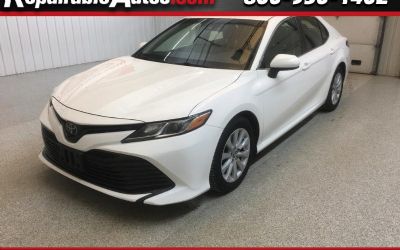 2018 Toyota Camry Local Trade In LE Repairable Hail Damage