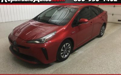 2019 Toyota Prius Limited Repairable Hail Damage