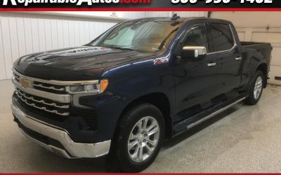2022 Chevrolet Silverado 1500 LTZ Crew Cab 4WD Repairable Rear Damage