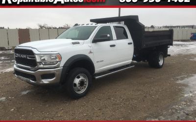 2020 RAM 5500 Tradesman Crew Cab 4WD Repairable Water Damage