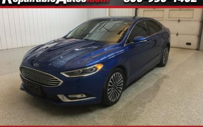 2017 Ford Fusion SE AWD Repairable Hail Damage