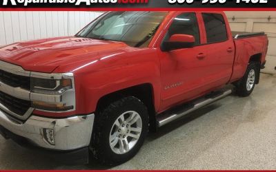 2018 Chevrolet Silverado 1500 LT Crew Cab 4WD Repairable Rear/Side Damage