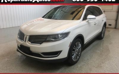 2016 Lincoln MKX Reserve AWD Repairable Hail Damage