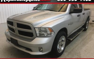 2018 RAM 1500 Big Horn Quad Cab 4WD Repairable Rear Damage