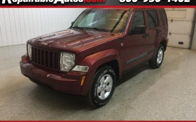 2012 Jeep Liberty Sport 4WD Repairable Hail Damage