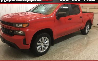 2020 Chevrolet Silverado 1500 Crew Cab Custom 4WD Repairable Water Damage