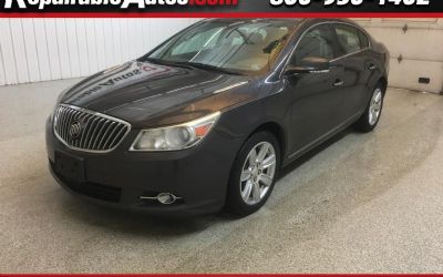 2013 Buick Lacrosse Leather Package Repairable Hail Damage