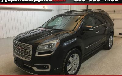 2013 GMC Acadia Denali AWD Repairable Hail Damage