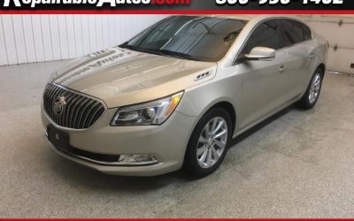 2016 Buick Lacrosse Premium Repairable Rear Damage