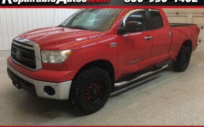 2010 Toyota Tundra SR5 Double Cab 4WD Repairable Side Damage
