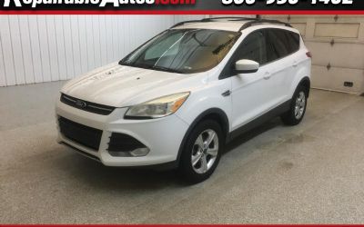 2016 Ford Escape SE 4WD Repairable Hail Damage