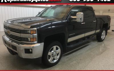 2015 Chevrolet Silverado 2500HD LT Crew Cab 4WD Repairable Hail Damage