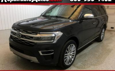 2022 Ford Expedition Platinum 4WD Repairable Front Damage