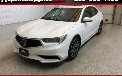 2018 Acura TLX 3.5 Repairable Hail Damage