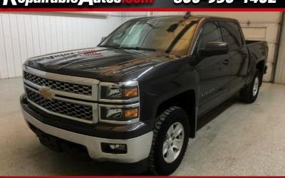 2015 Chevrolet Silverado 1500 LT Crew Cab 4WD Repairable Rear Damage