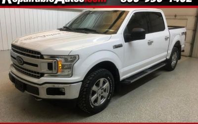 2018 Ford F-150 XLT Supercrew 4WD Repairable Rear Damage