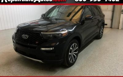 2021 Ford Explorer ST AWD Repairable Rear Damage