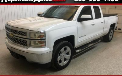 2015 Chevrolet Silverado 1500 LT Double Cab 4WD Repairable Rear Damage
