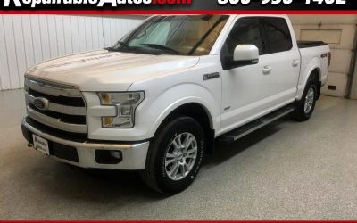 2015 Ford F-150 Lariat Supercrew 4WD Repairable Rear Damage