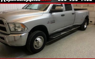 2015 RAM 3500 Tradesman Crew Cab 4WD Repairable Rear Damage