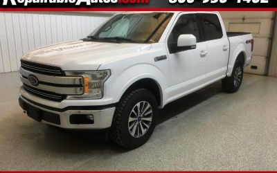 2020 Ford F-150 Lariat Supercrew 4WD Repairable Undercarriage DAM.