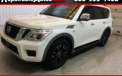 2017 Nissan Armada Platinum AWD Repairable Hail Damage