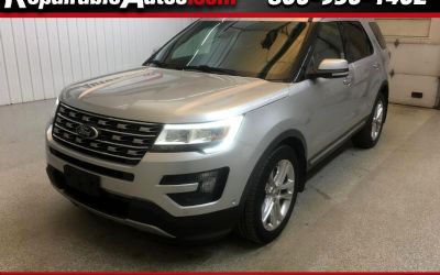 2016 Ford Explorer Limited 4WD Repairable Rear Damage