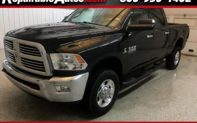 2013 RAM 2500 SLT Crew Cab 4WD Repairable Rear Damage
