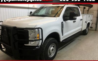 2023 Ford F-350 SD XL Crew Cab 4WD Repairable Rear Damage